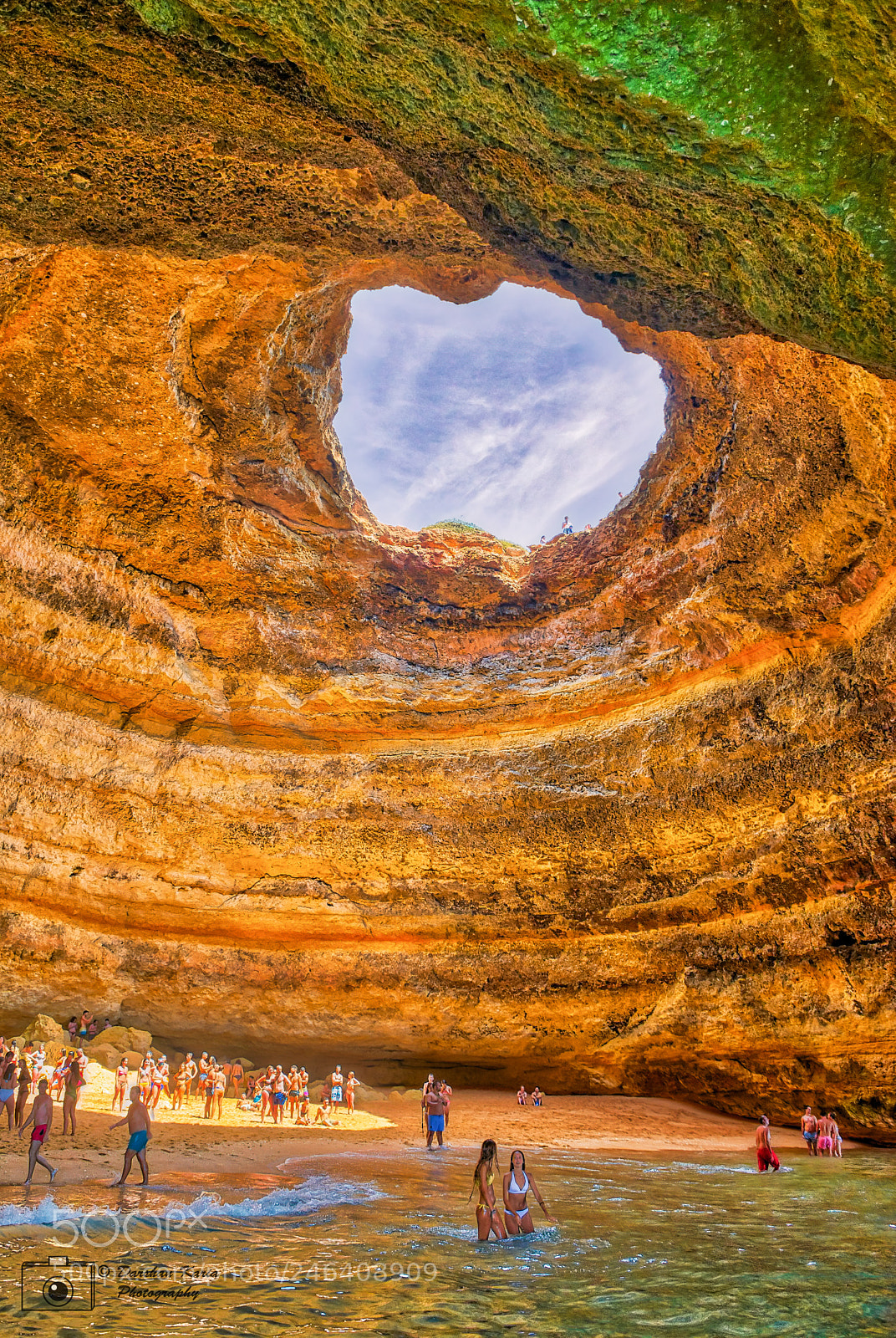 Nikon D600 sample photo. The benagil cave photography