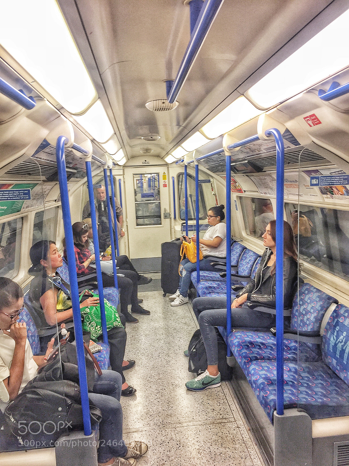 Apple iPhone 6 sample photo. London underground photography