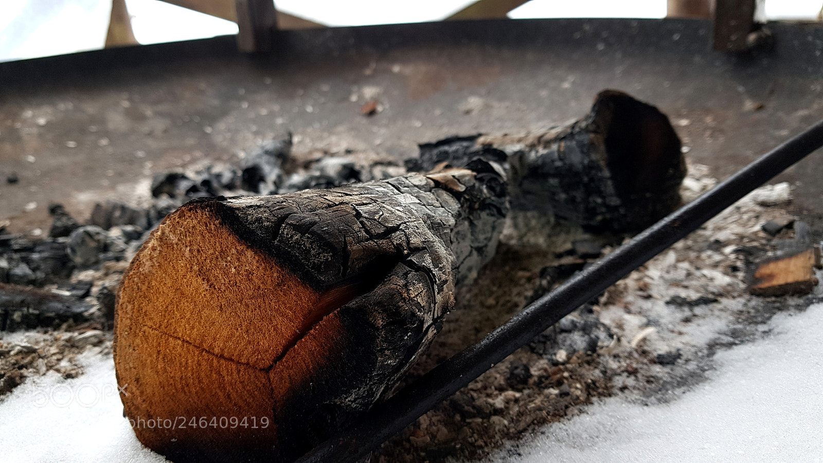 Samsung Galaxy S7 sample photo. Burned firewood photography