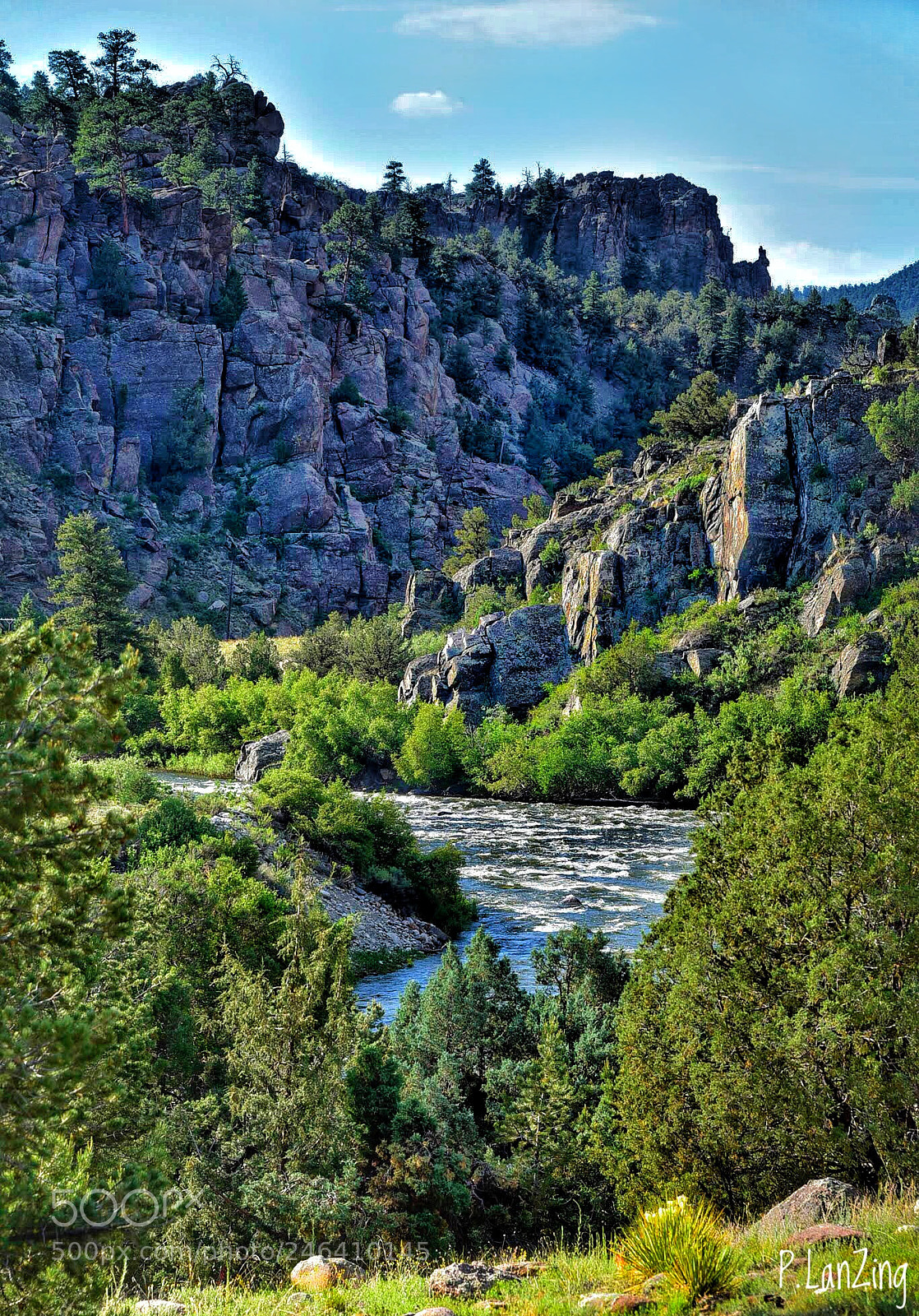 Nikon D810 sample photo. Arkansas river, near salida photography