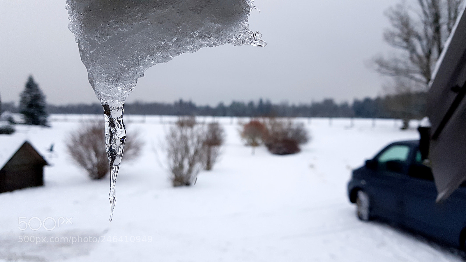 Samsung Galaxy S7 sample photo. Snow and ice photography