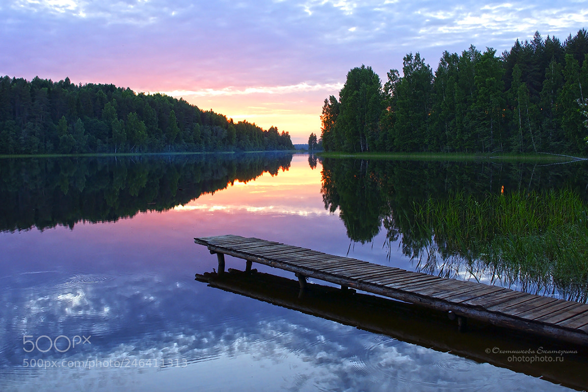Sony Alpha DSLR-A700 sample photo. The sunset on the photography