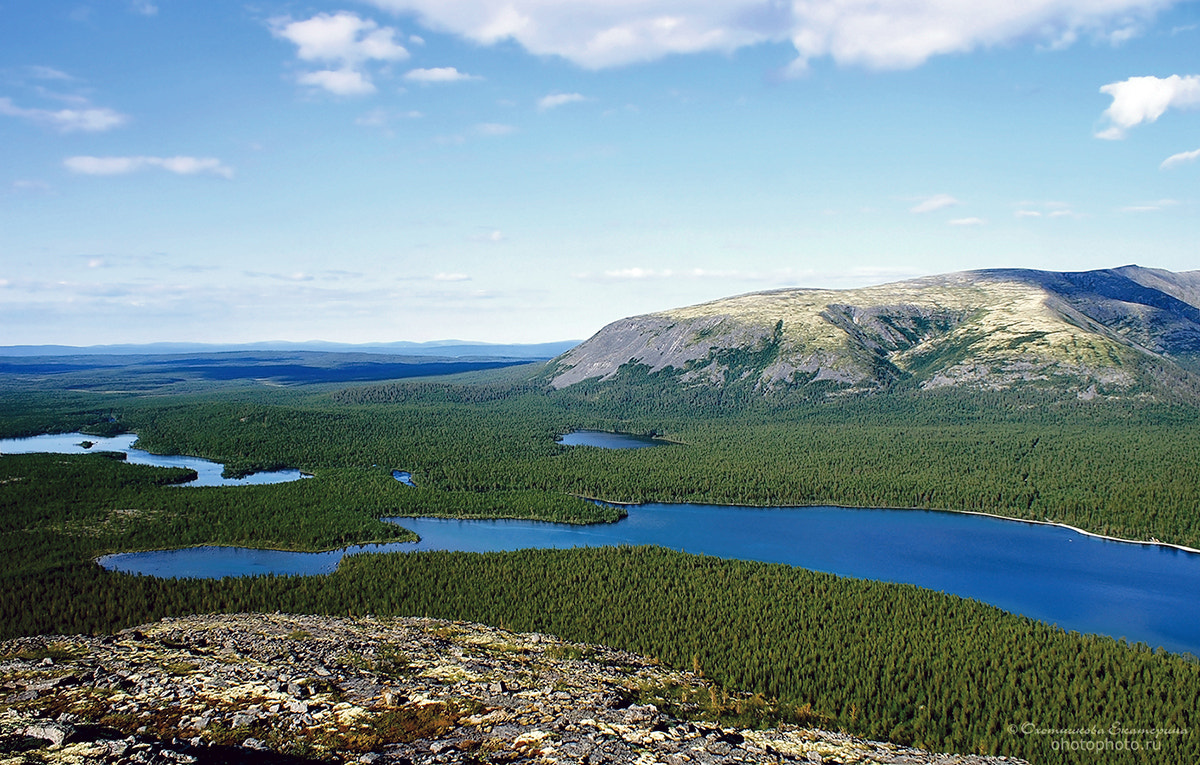 KONICA MINOLTA DYNAX 5D sample photo. Lakes in khibiny mountains photography