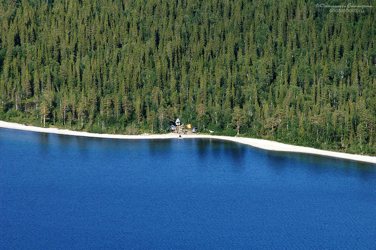 KONICA MINOLTA DYNAX 5D sample photo. The lake and forest from the height of bird flight photography