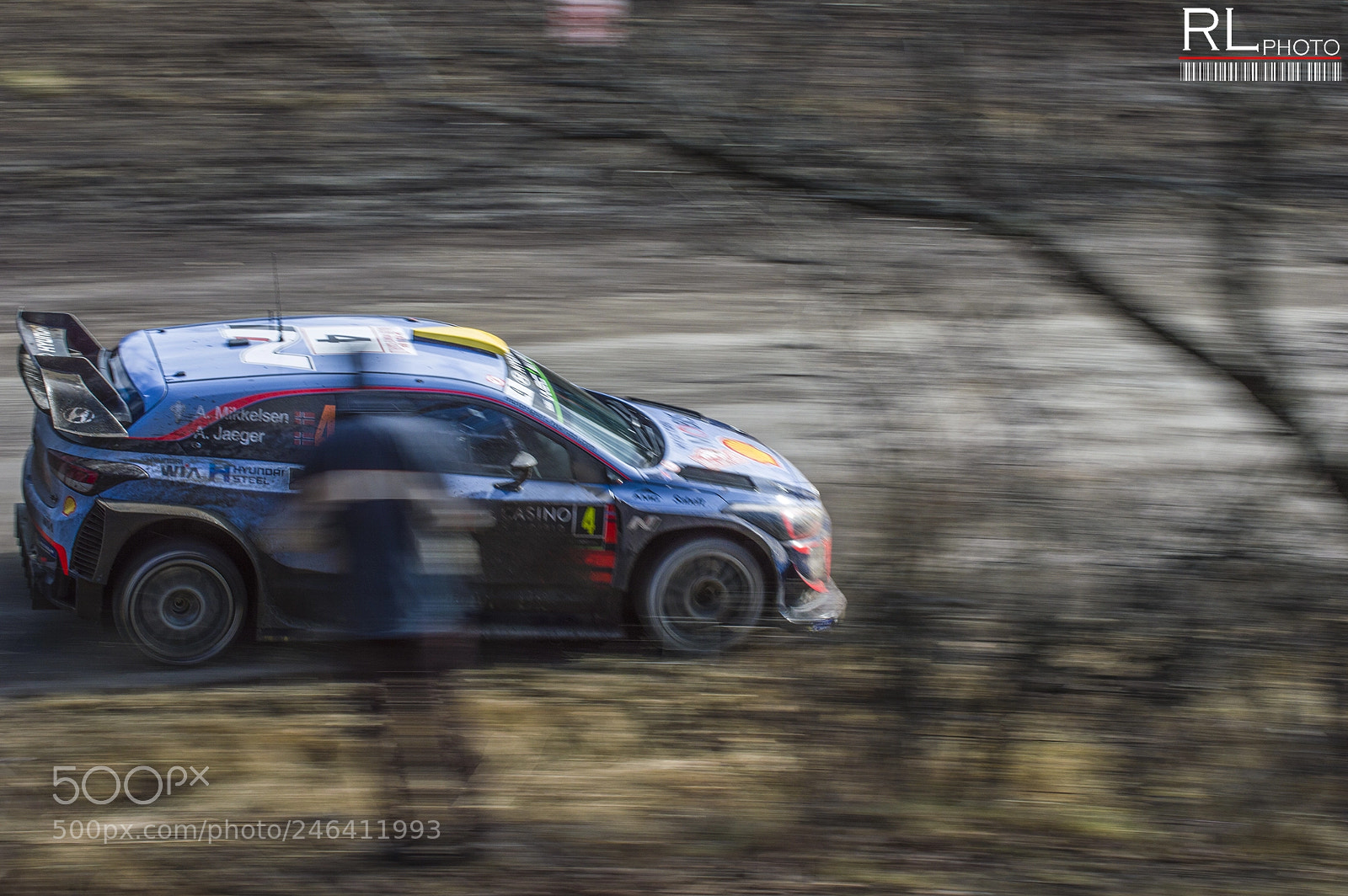 Nikon D3200 sample photo. Panning hyundai wrc+ photography
