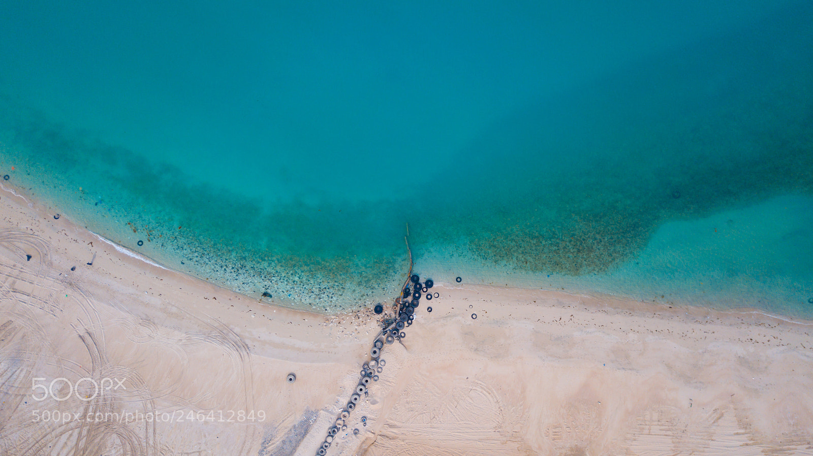 DJI FC220 sample photo. Tires photography