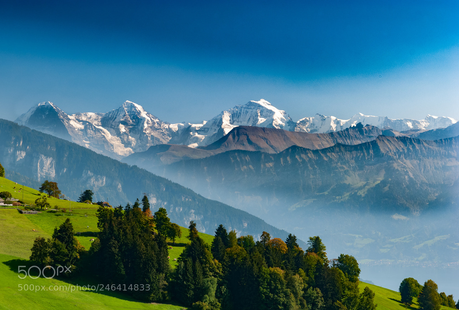 Nikon D80 sample photo. Eiger m nch and photography