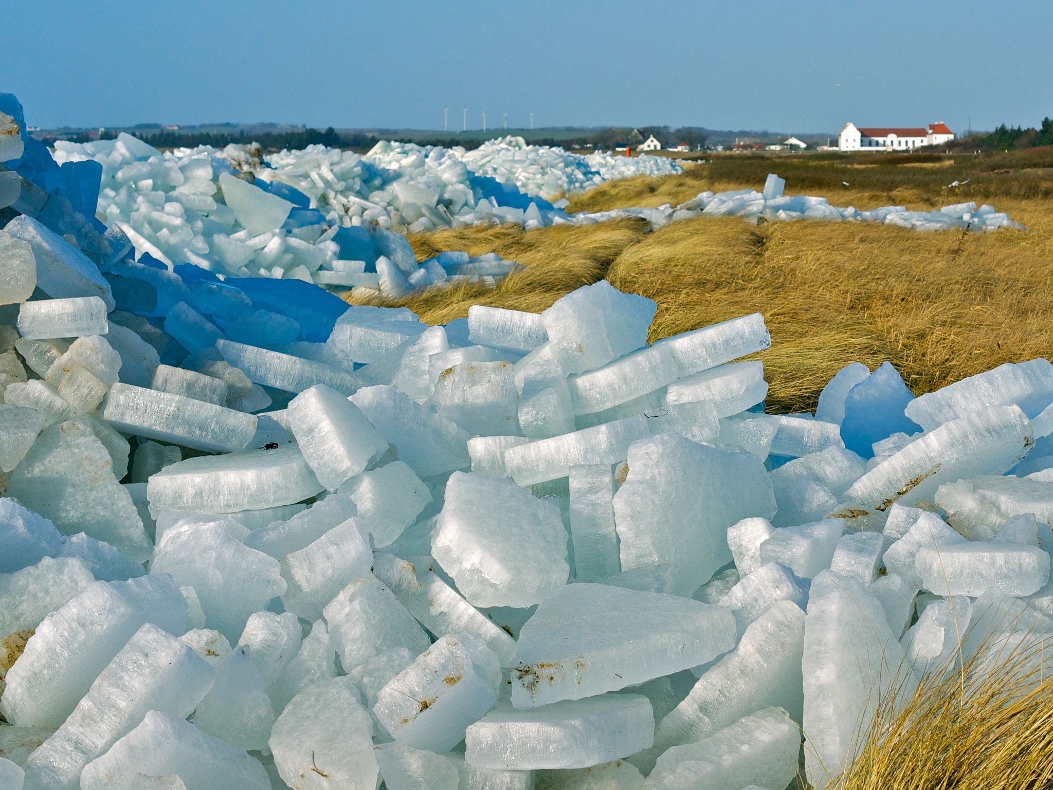 Sony Alpha DSLR-A550 sample photo. Ice shoves photography