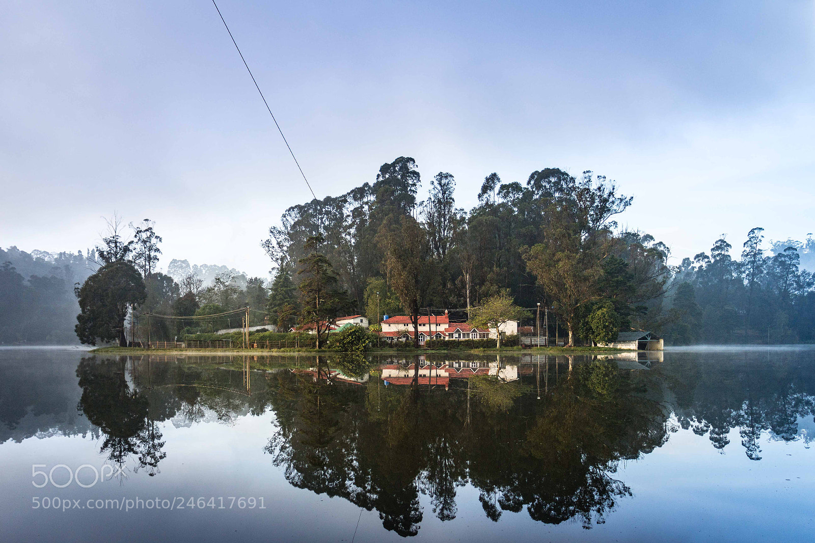 Canon EOS M sample photo. House on the lake photography