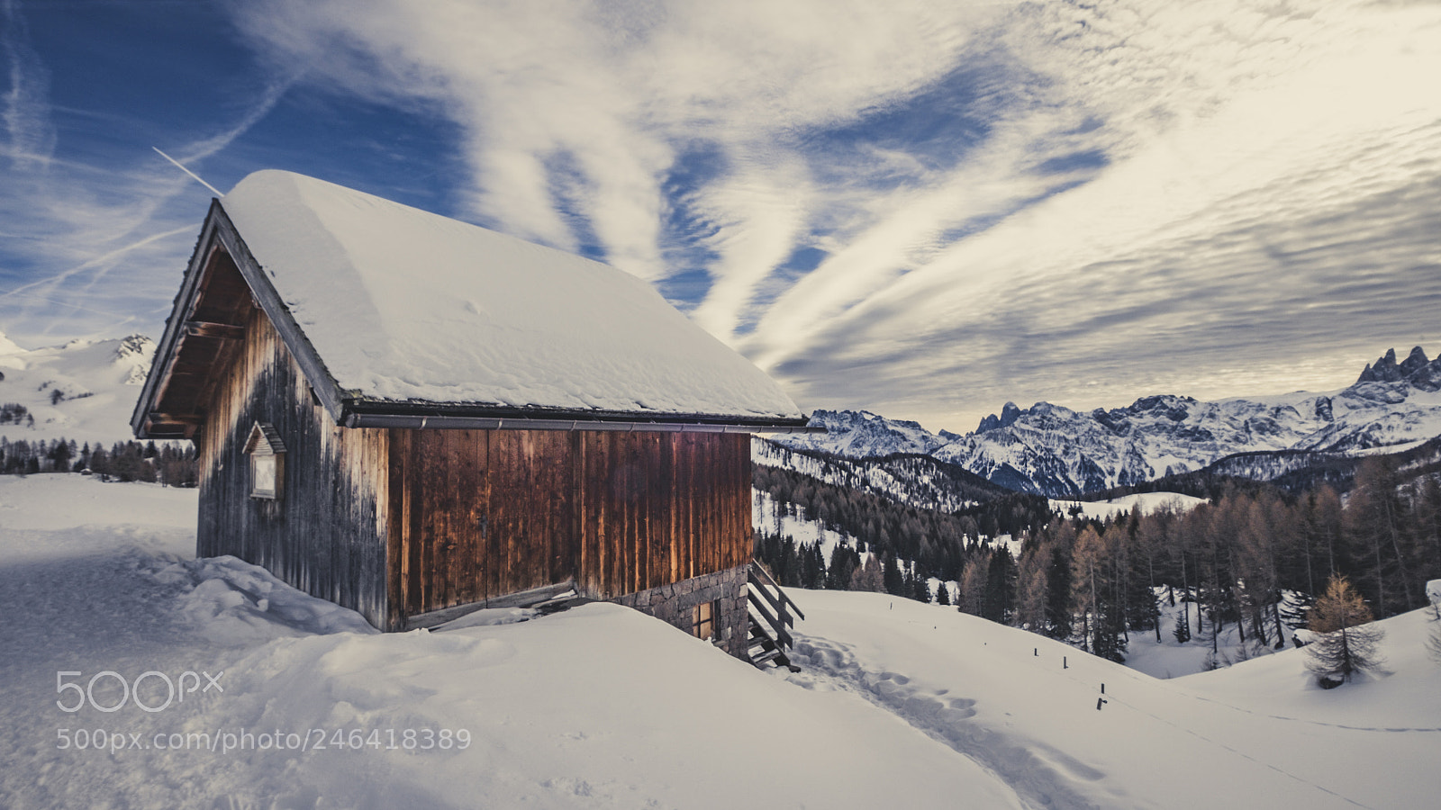 Fujifilm X-E2S sample photo. Rifugio fuciade passo san photography