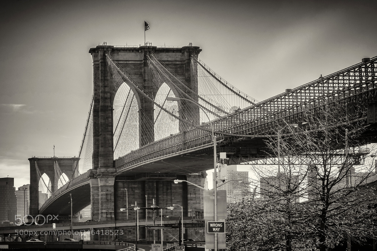 Nikon D7100 sample photo. Brooklyn bridge photography