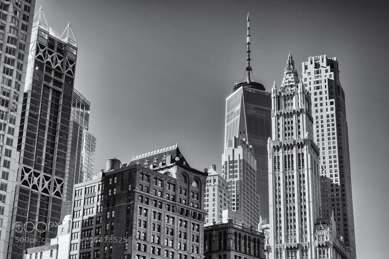 Nikon D7100 sample photo. Manhattan towers photography