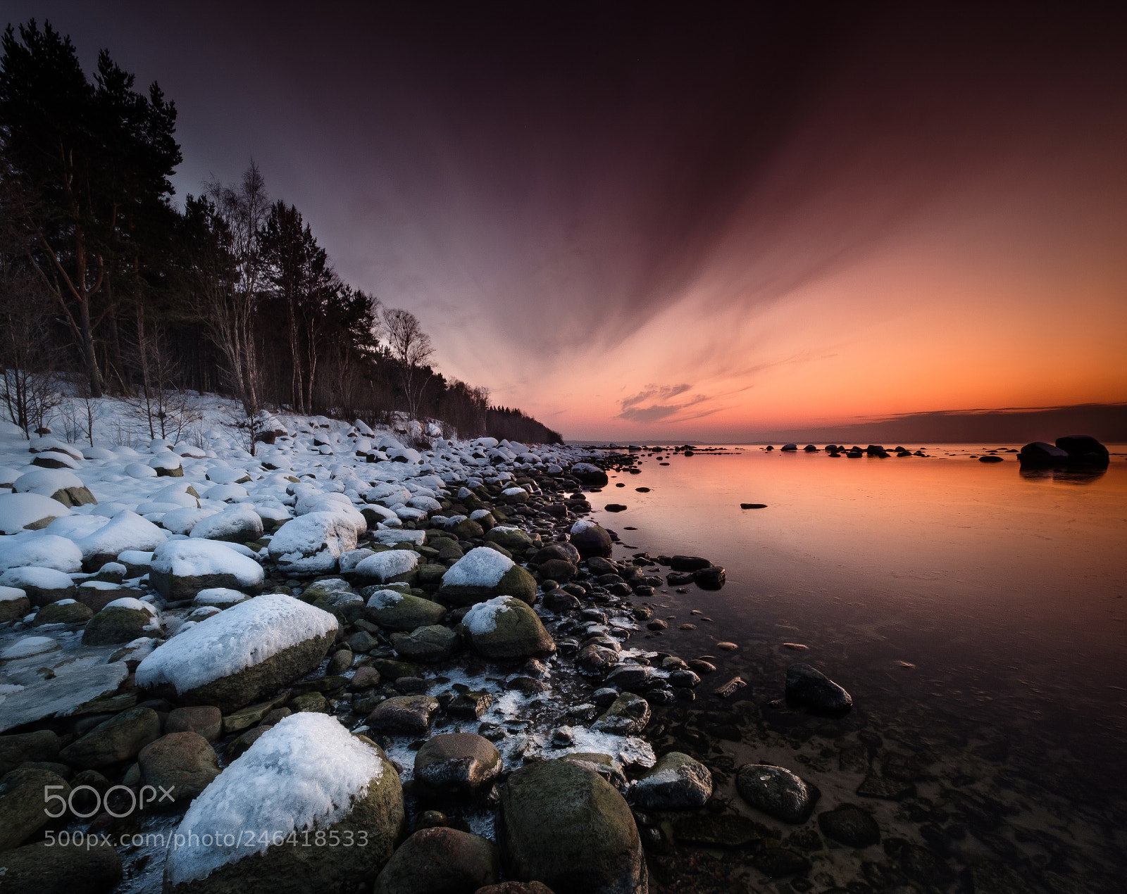 Fujifilm X-T2 sample photo. Rocky twilight photography