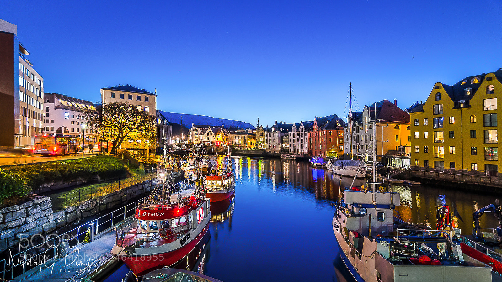Nikon D5100 sample photo. Colors of Ålesund photography