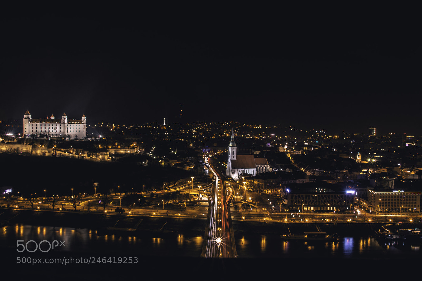 Canon EOS 77D (EOS 9000D / EOS 770D) sample photo. Bratislava view photography