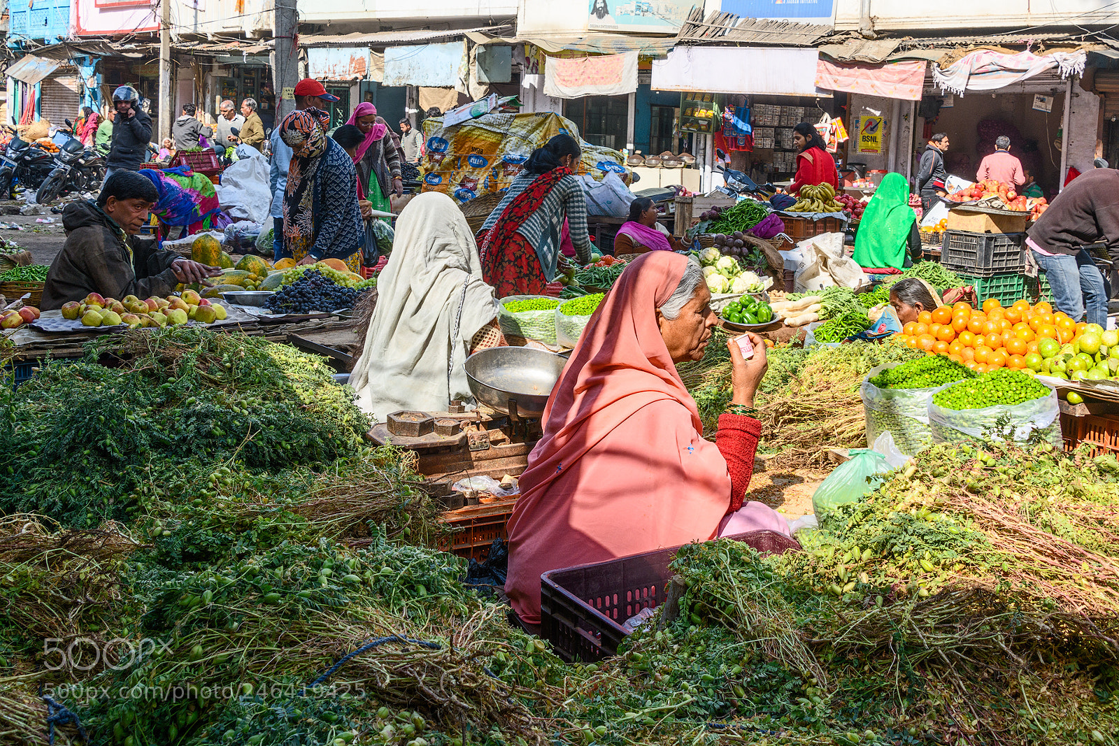 Nikon D850 sample photo. At the market photography