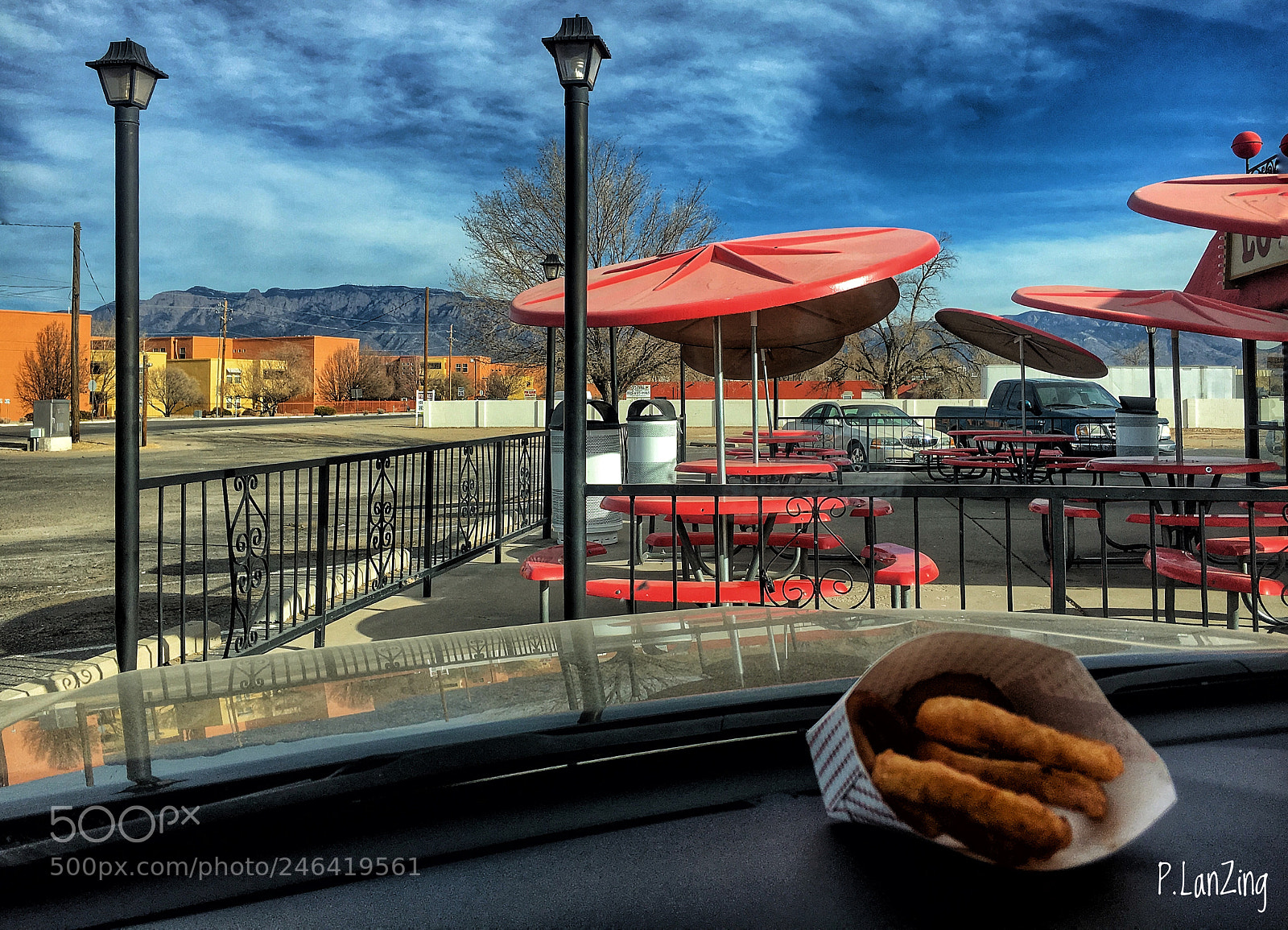 Apple iPhone 6s sample photo. Onion rings photography