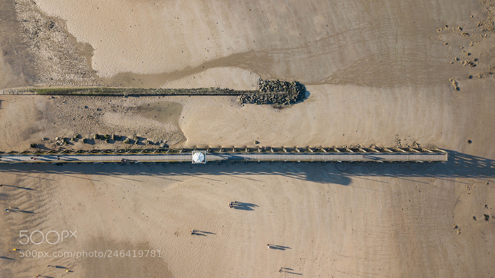 DJI FC220 sample photo. Luc-sur-mer (france) photography