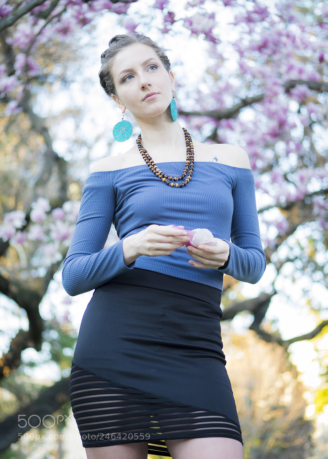 Fujifilm X-E2 sample photo. Spring fashion photography