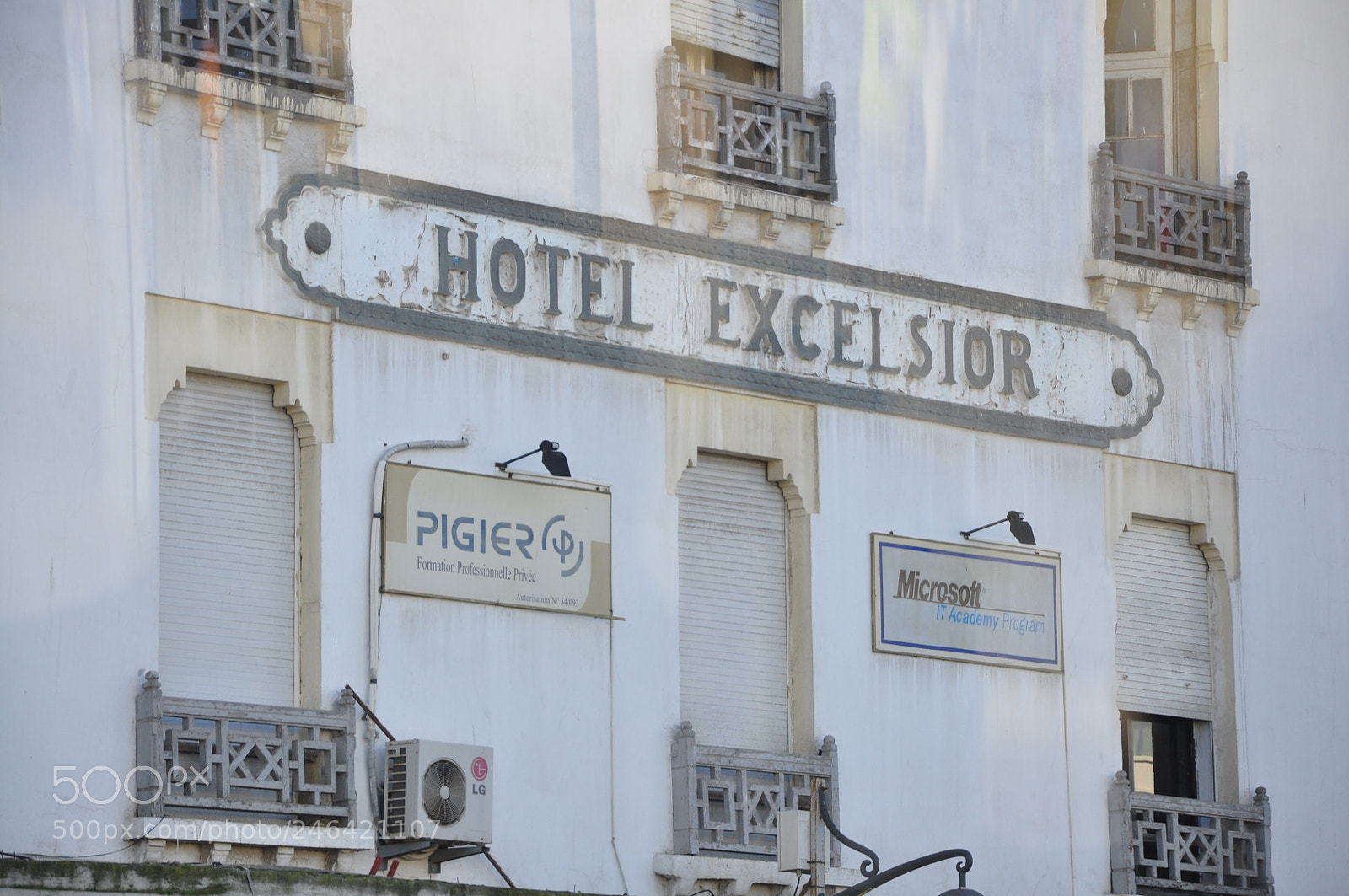 Nikon D90 sample photo. Former colonial opulence, casablanca photography