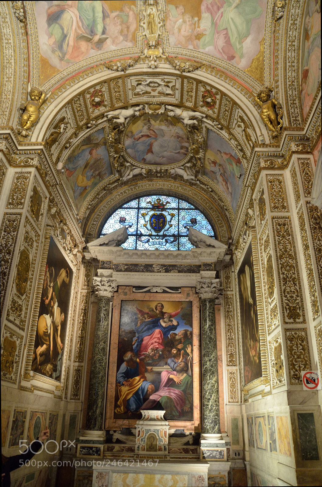 Nikon D5100 sample photo. Santa maria del popolo photography