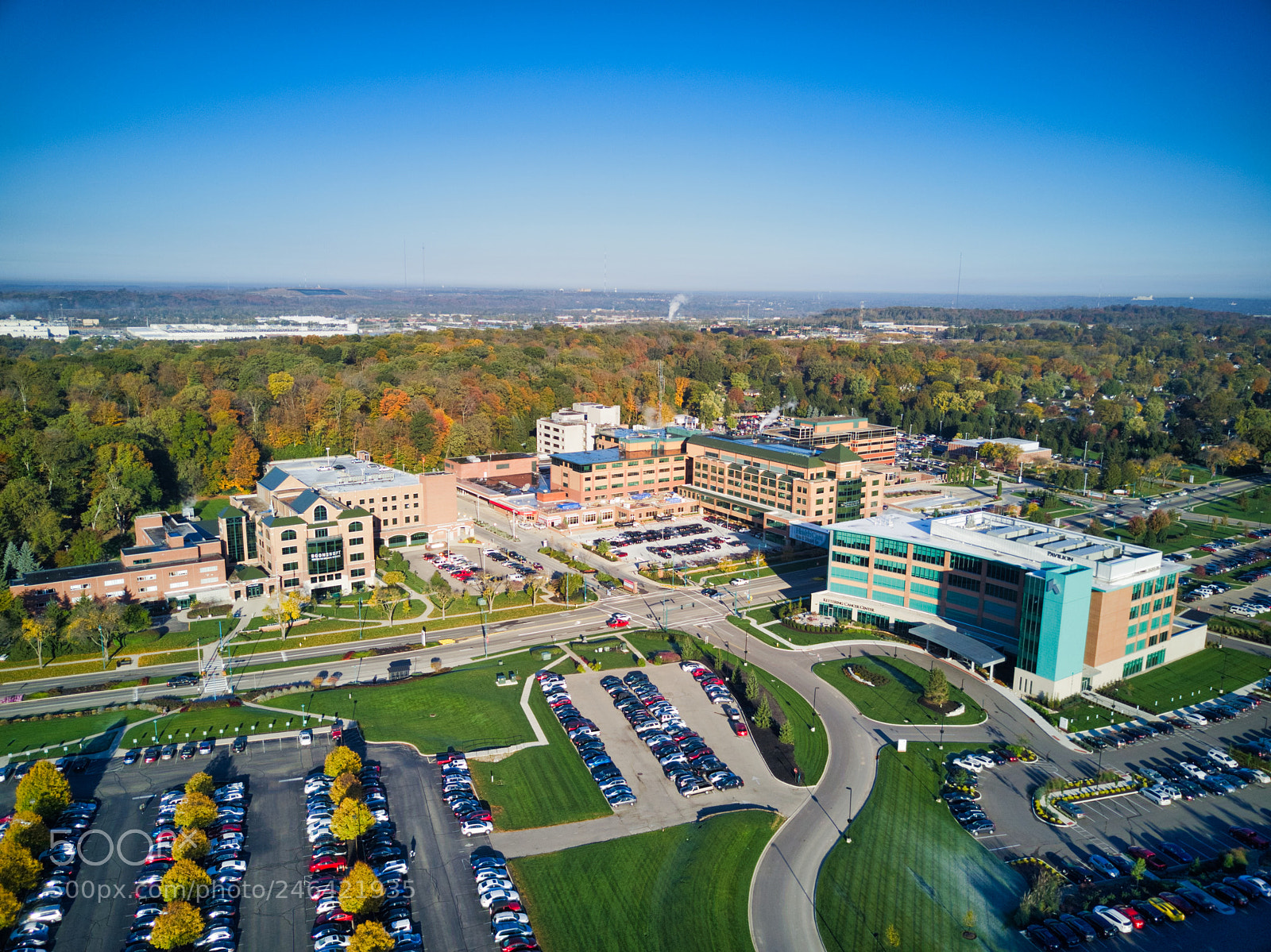 DJI FC220 sample photo. Kettering medical center photography