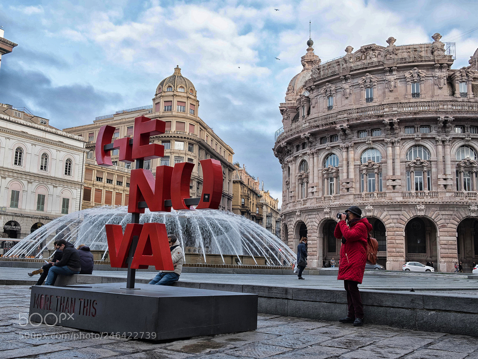 Fujifilm X-T20 sample photo. Red in genova photography