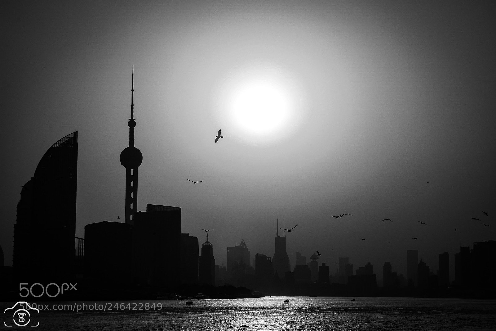 Canon EOS 600D (Rebel EOS T3i / EOS Kiss X5) sample photo. Shanghai b&w photography