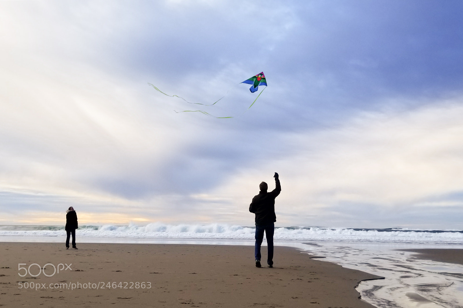 Samsung Galaxy S8 sample photo. Evening kite photography