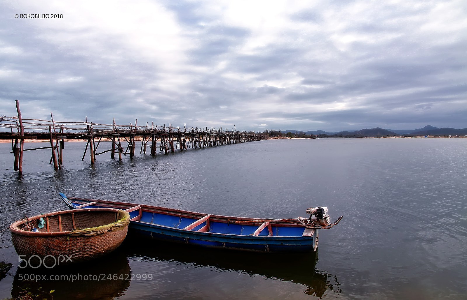 Canon EOS 50D sample photo. Vietnamese wood bridge photography