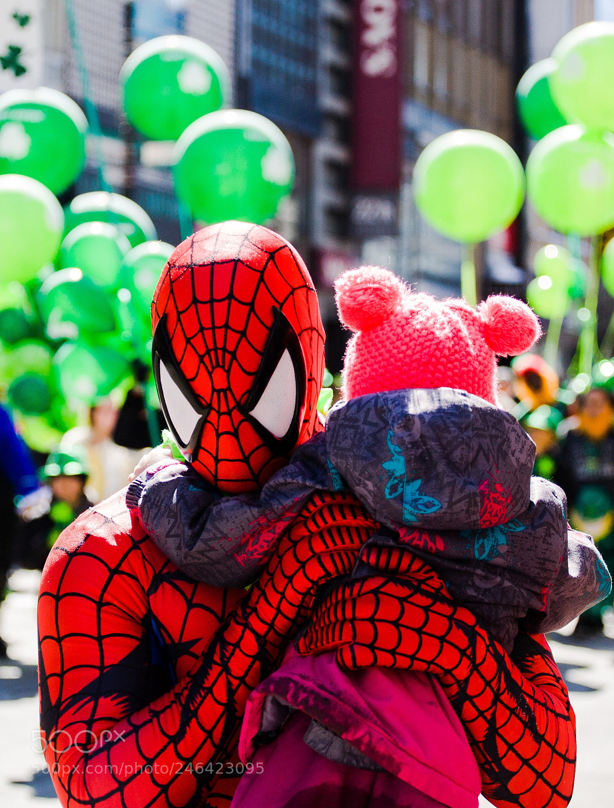 Canon EOS 5D sample photo. St.patricks day parade photography