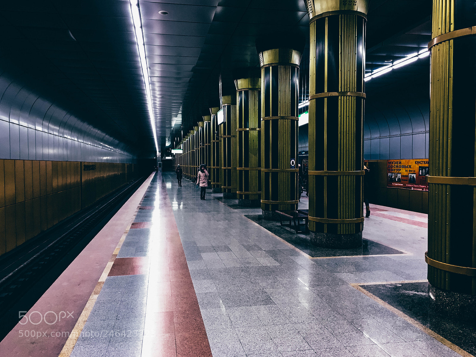 Apple iPhone 6s sample photo. Underground photography