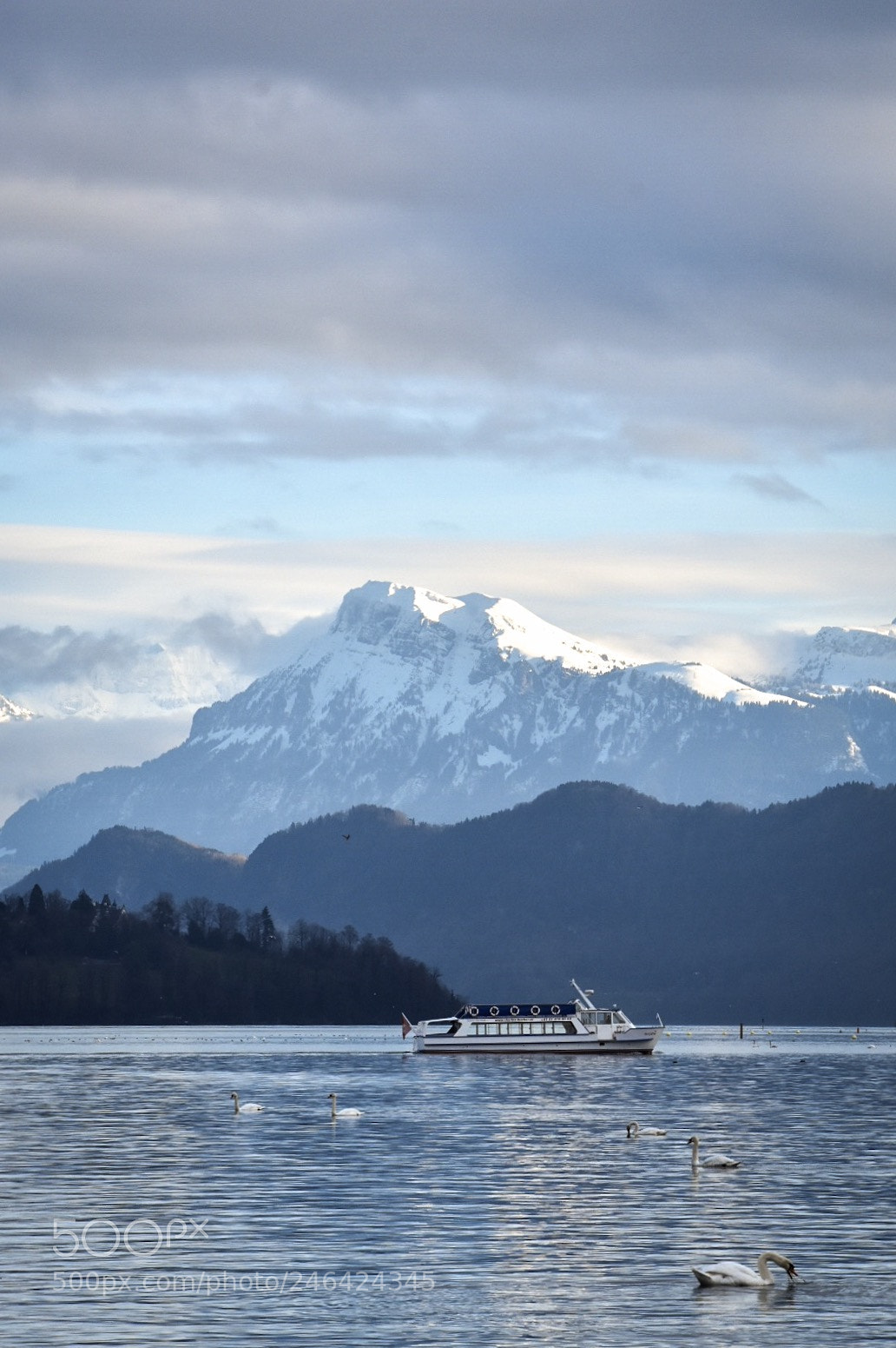 Nikon D3400 sample photo. Lake lucerne photography