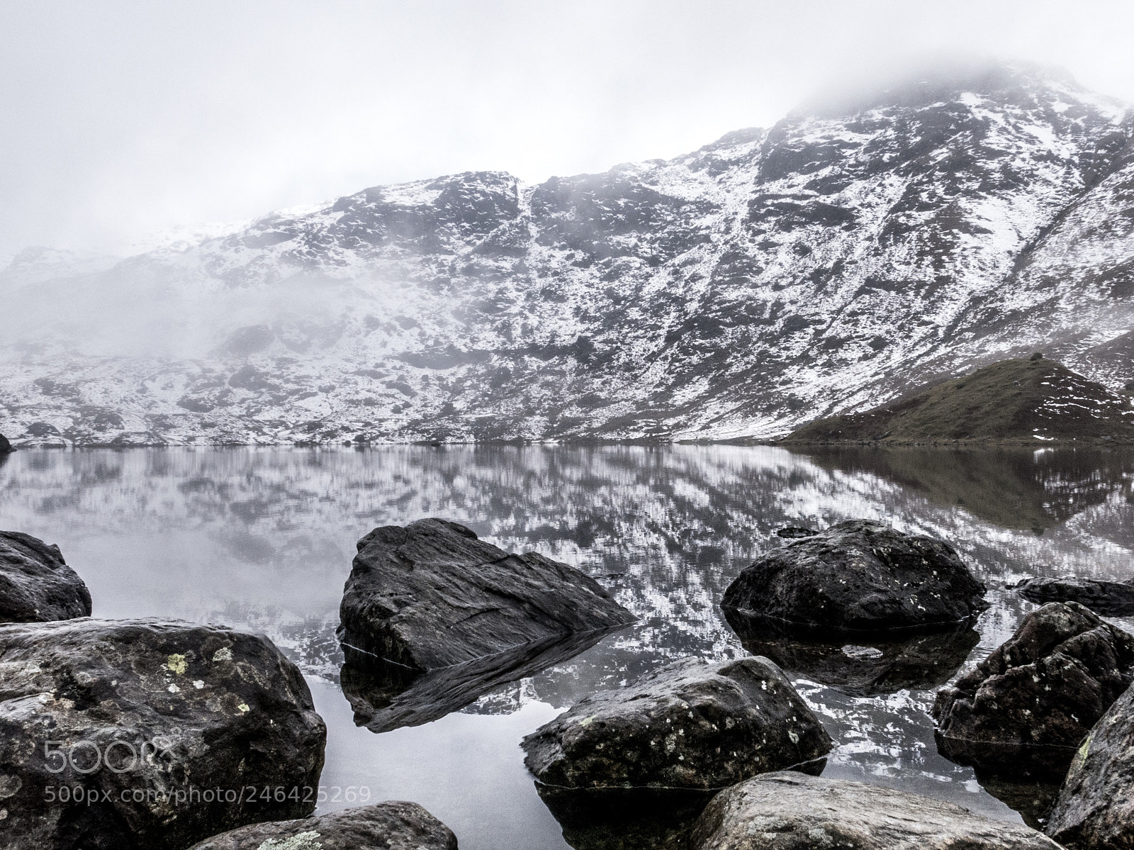 Canon PowerShot G15 sample photo. Easedale tarn cumbria photography