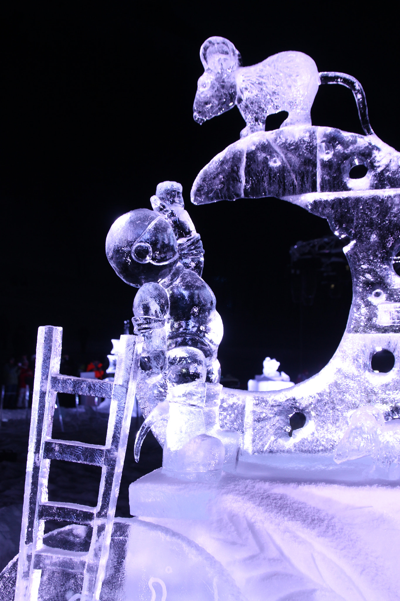 Canon EOS 600D (Rebel EOS T3i / EOS Kiss X5) sample photo. Ice scupltures photography
