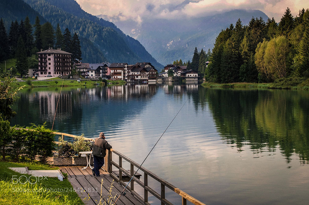 Nikon D5000 sample photo. The fisherman photography