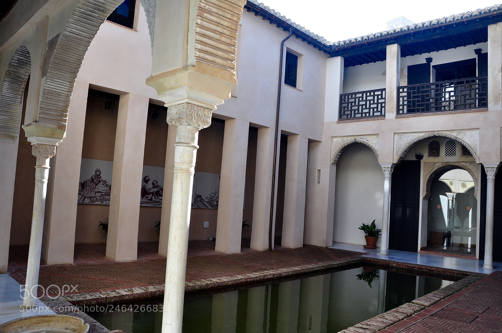 Nikon D90 sample photo. Historic islamic home, granada photography