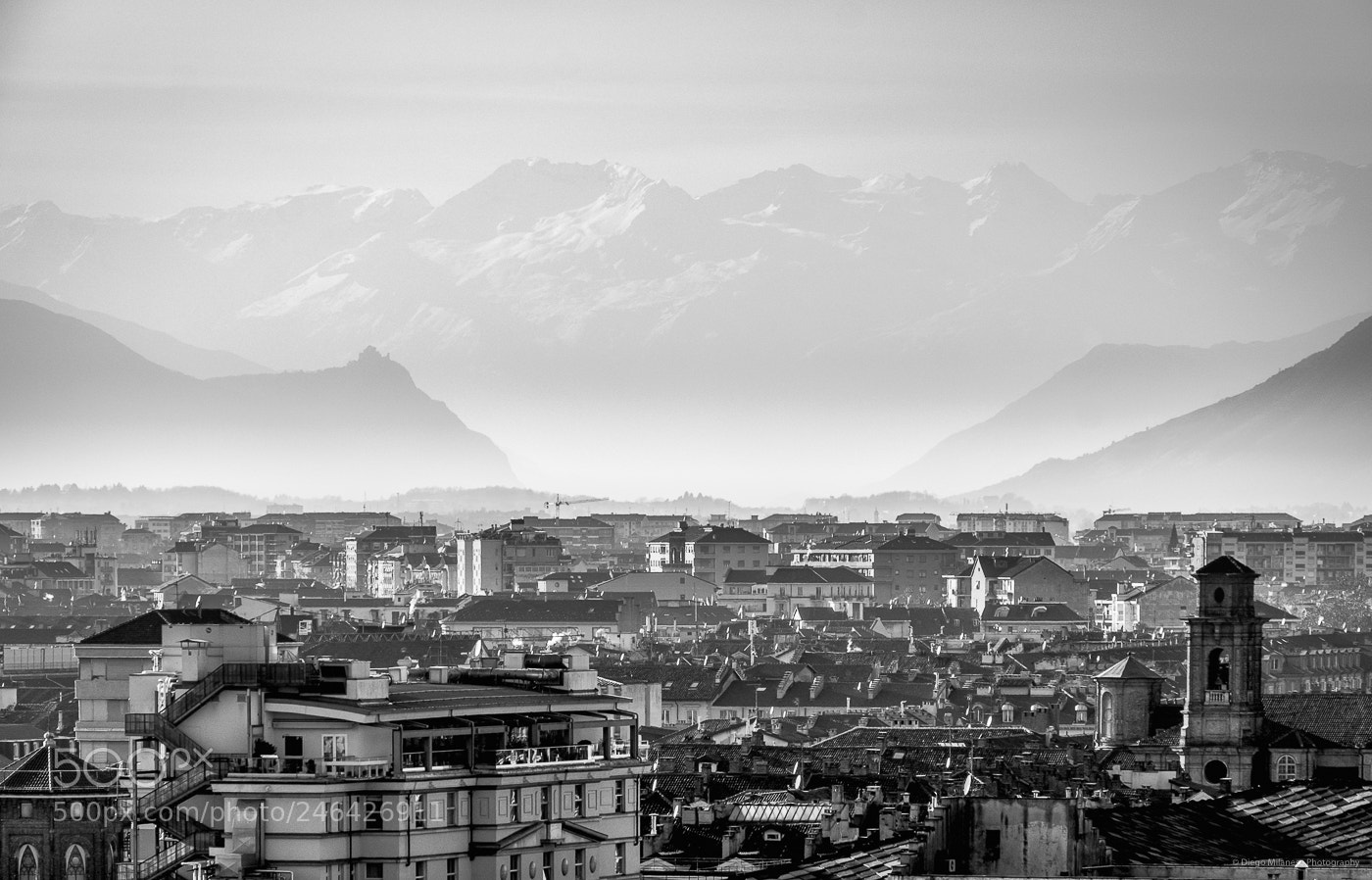 Fujifilm X-T20 sample photo. Turin from above photography