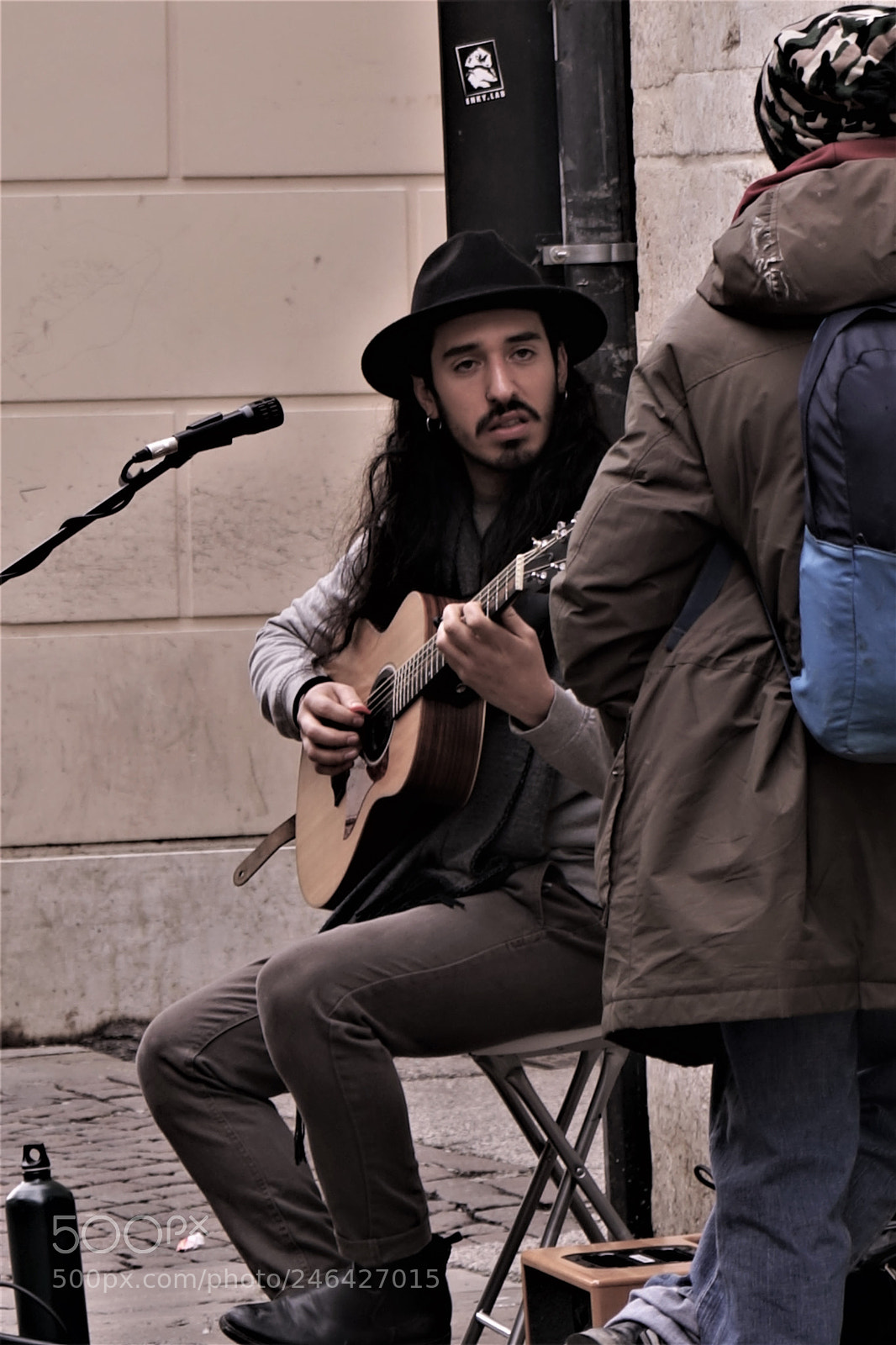 Sony a7 sample photo. Street artist photography