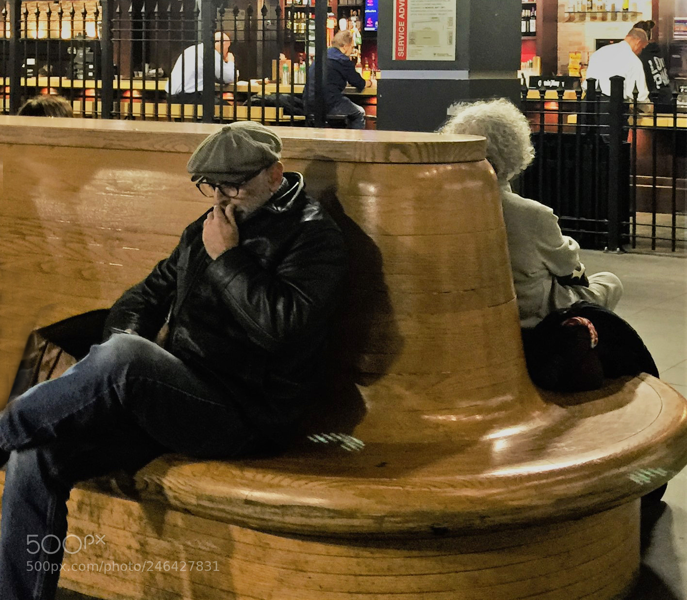 Apple iPhone 6 Plus sample photo. People waiting for a photography