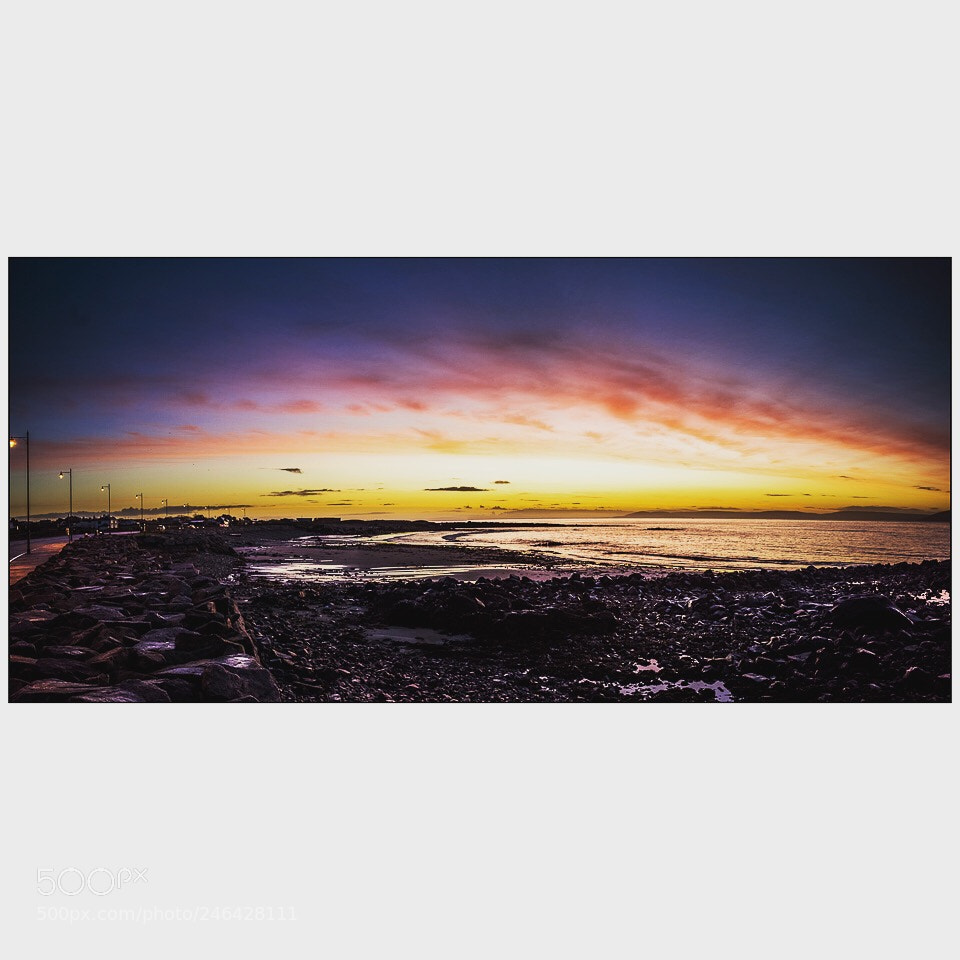 Ricoh GR II sample photo. Dawn at spiddal, ireland photography