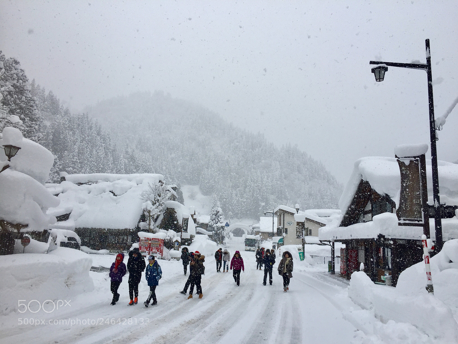 Apple iPhone 6 Plus sample photo. Shirakawago japan photography