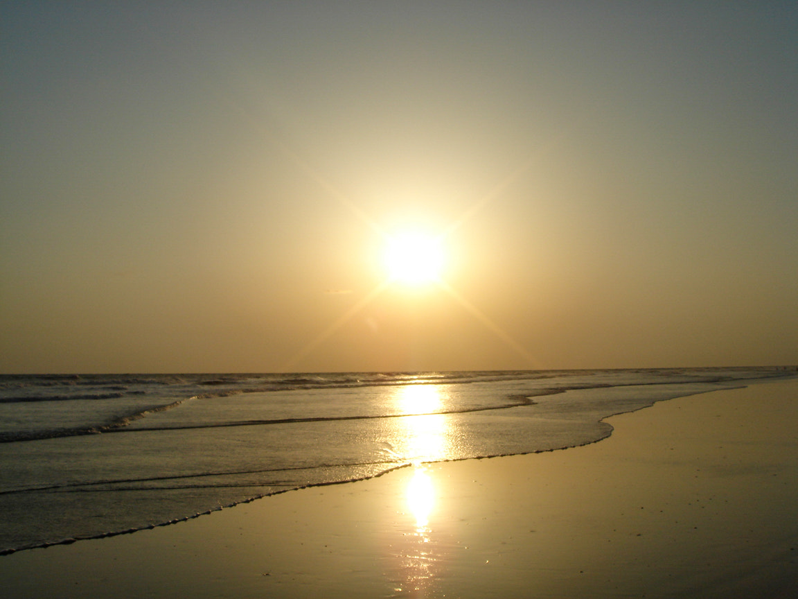 Sony DSC-T9 sample photo. Sunset in cox's bazar photography