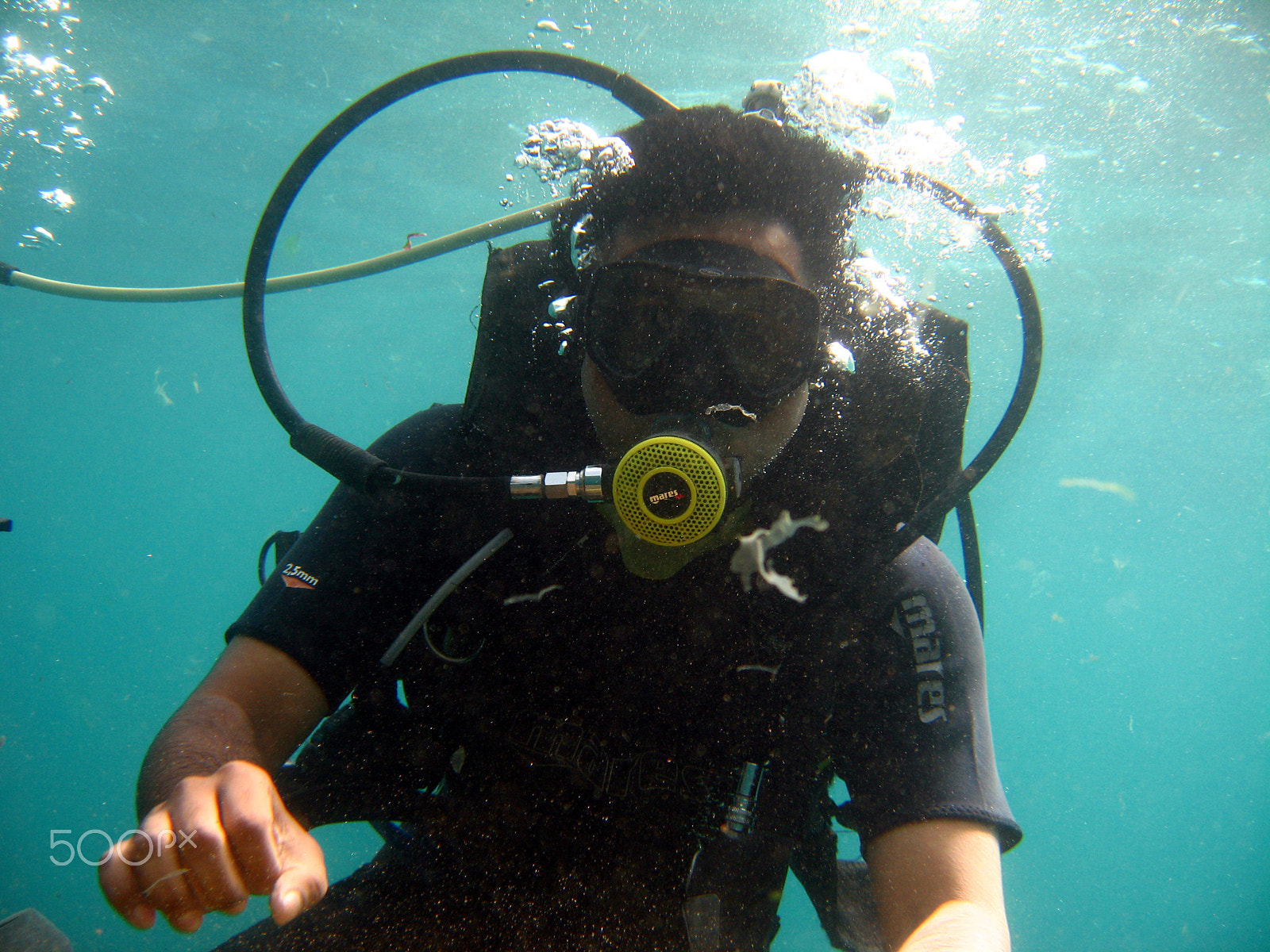 Canon DIGITAL IXUS 750 sample photo. Scuba diving at nusa dua, bali, indonesia photography