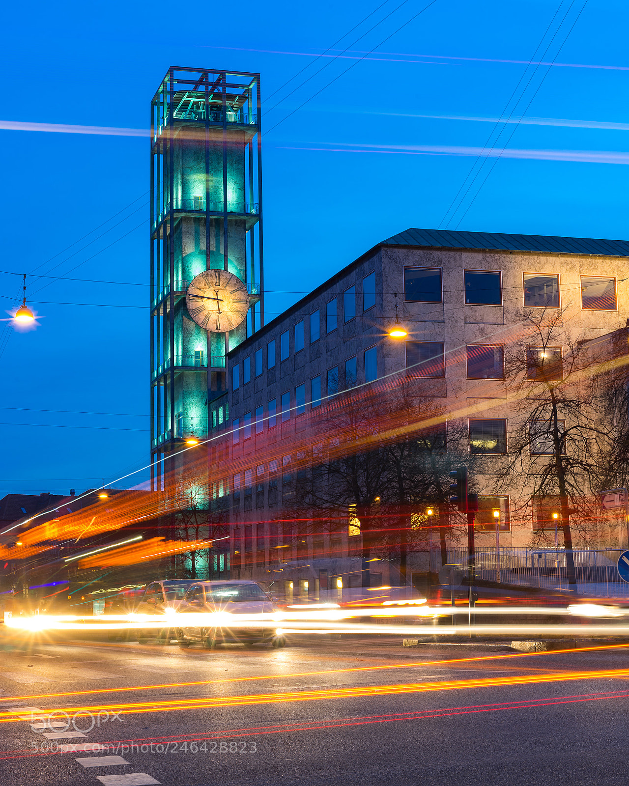 Sony a7 II sample photo. Aarhus town hall photography