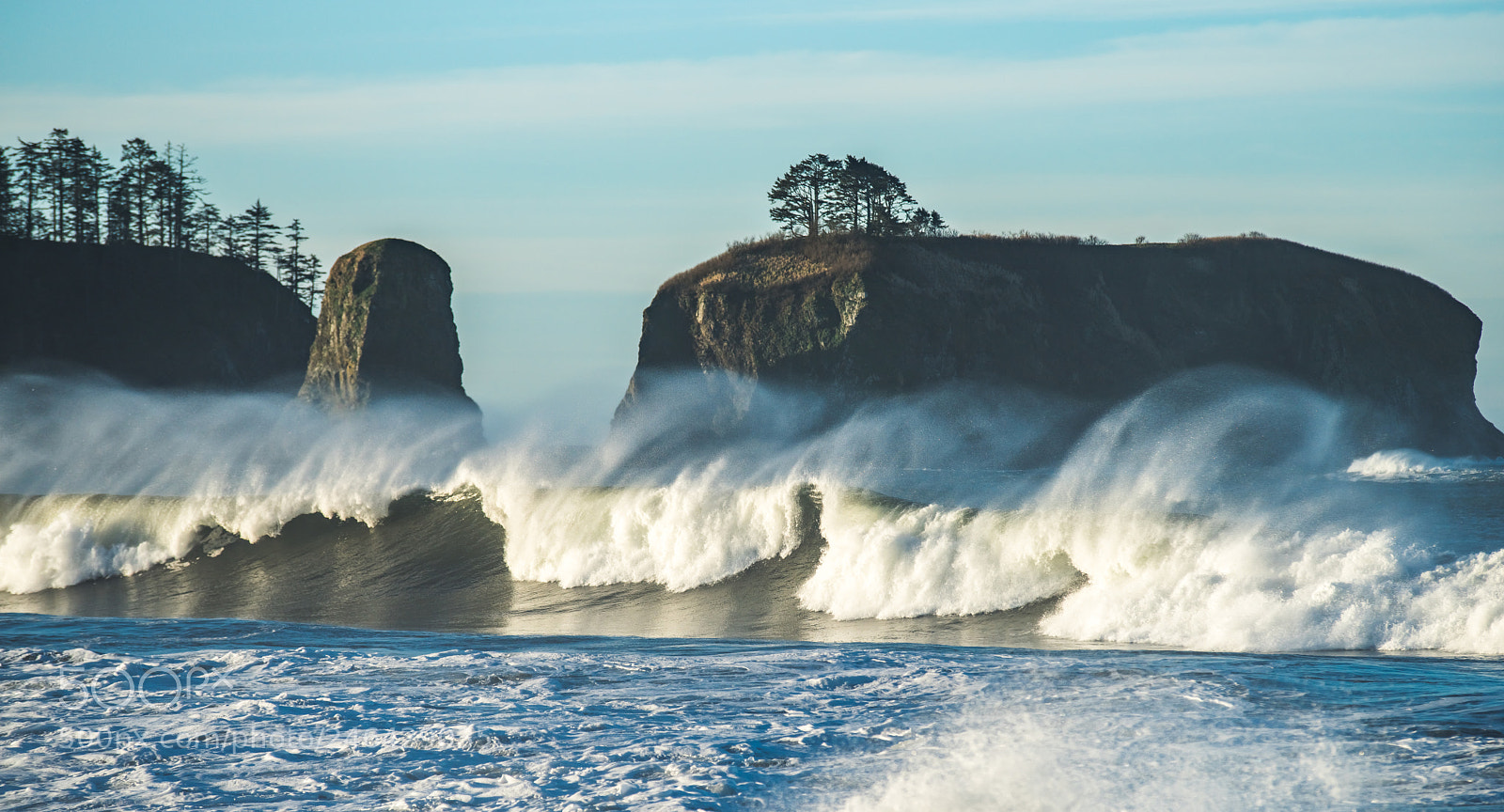 Pentax K-1 sample photo. Wave breaks photography