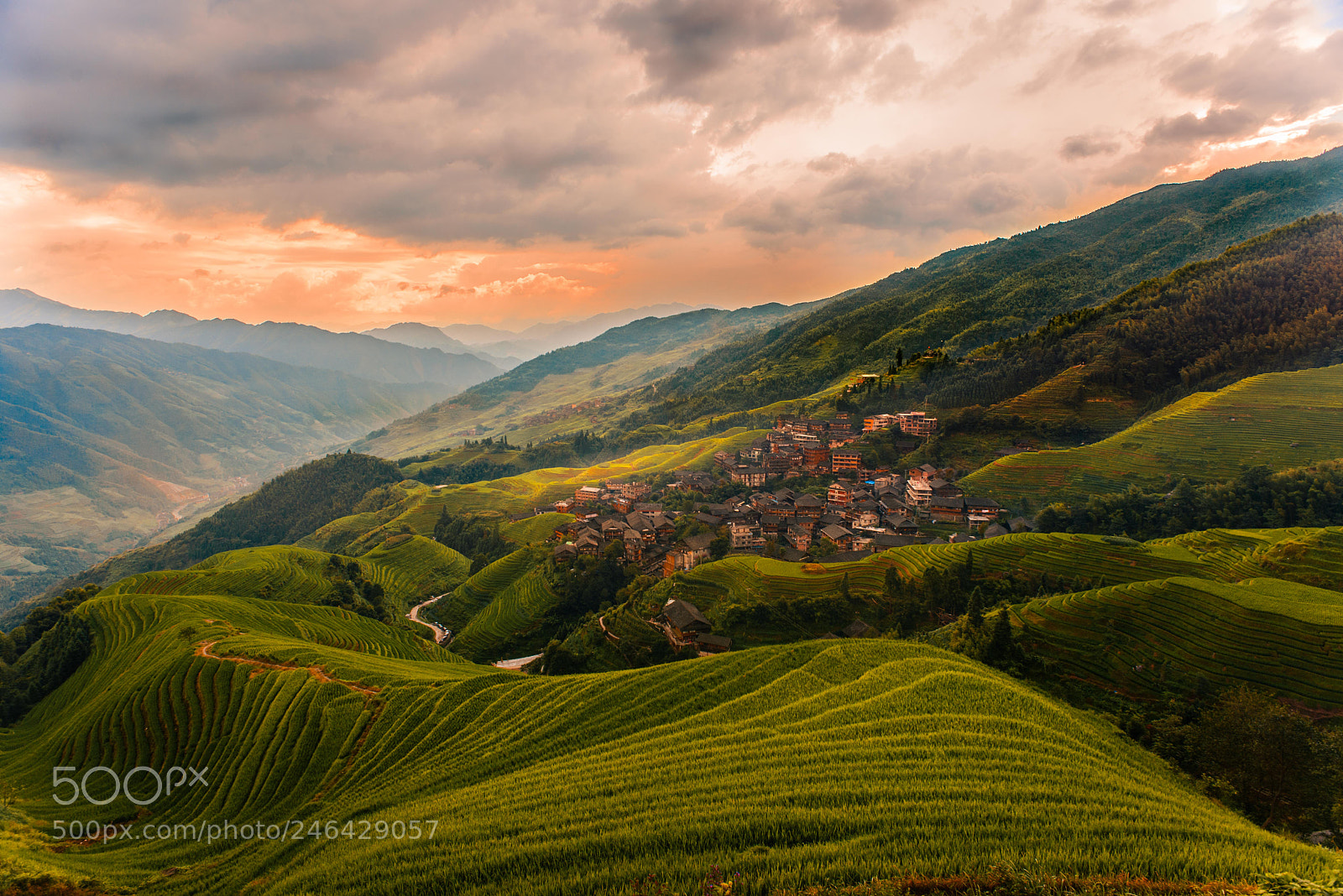 Nikon D610 sample photo. Longsheng rice terrace, china photography
