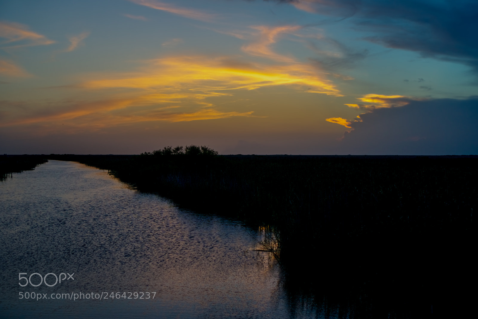 Sony a6300 sample photo. Everglades sunset photography