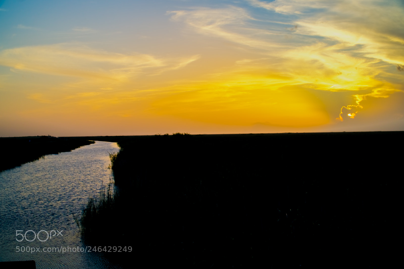 Sony a6300 sample photo. Everglades sunset photography