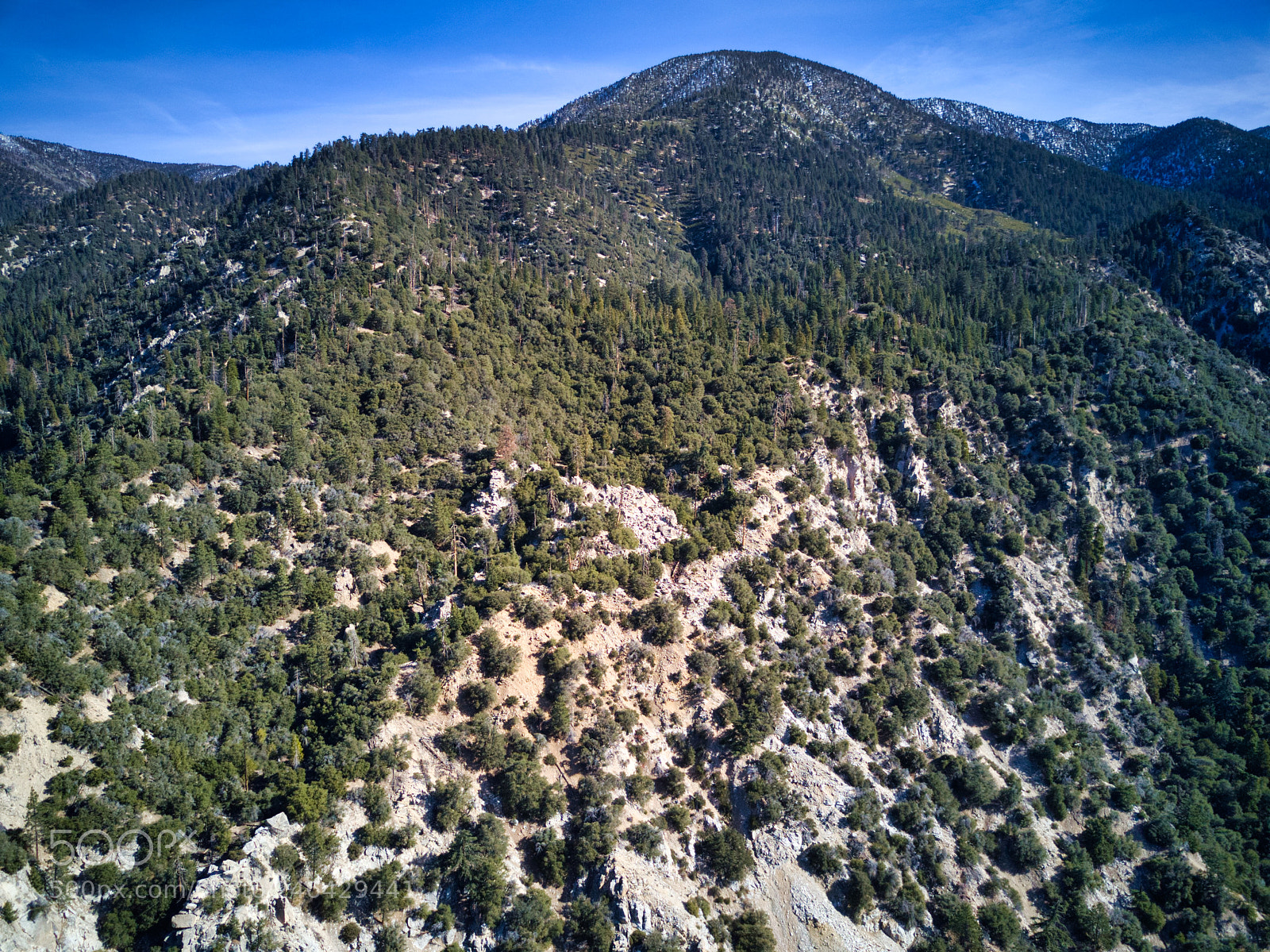 DJI FC220 sample photo. Forest falls - san photography